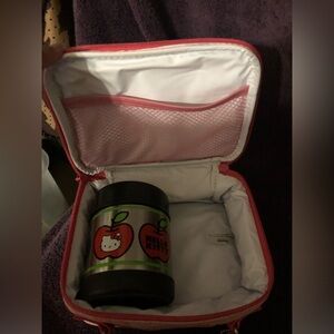 Sanrio Hello Kitty Lunch Bag & Thermos 2 Pc